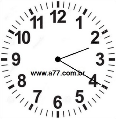Relógio Marcando 02h20min