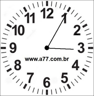 Relógio Marcando 03h05min
