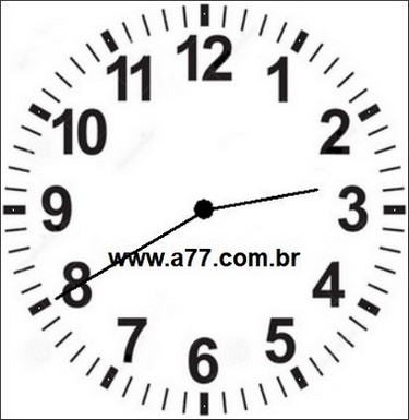 Relógio Marcando 14h40min