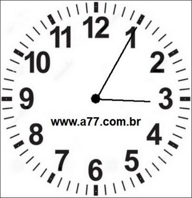 Relógio Marcando 15h05min