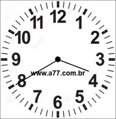 Relógio Marcando 15h40min