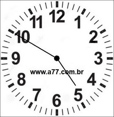 Relógio Marcando 16h50min
