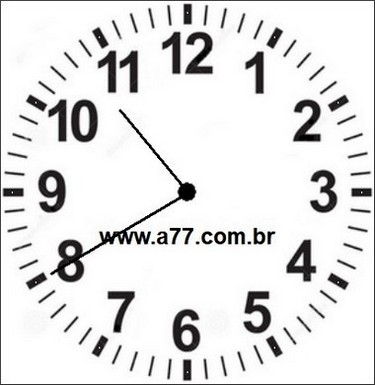 Relógio Marcando 22h40min