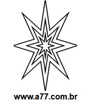 Stencil de Estrela