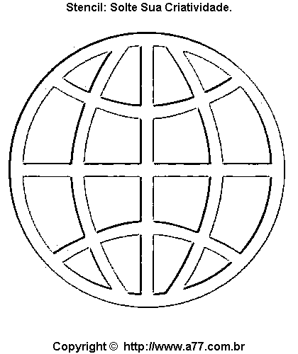 Stencil de Globo