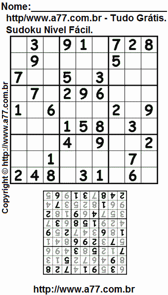Sudoku Para Imprimir 31