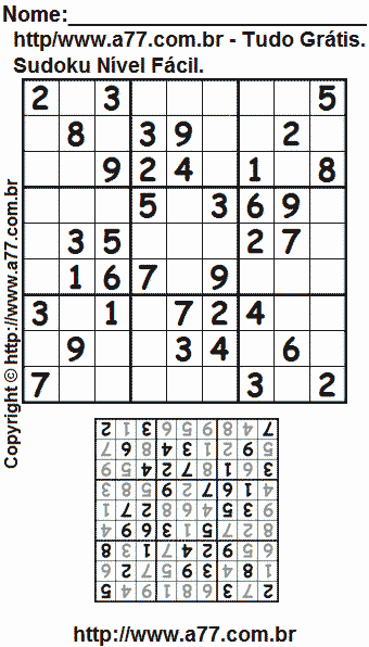 Sudoku Para Imprimir